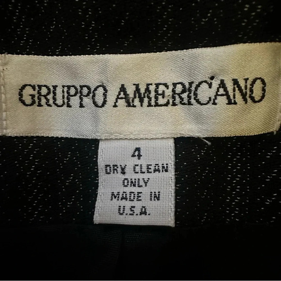 Vintage Grupo Americano Suit Jacket Size 4 - Picture 3 of 3